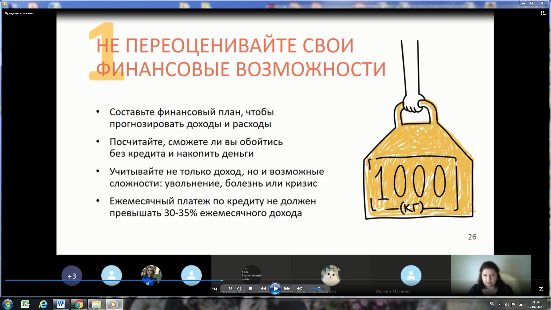 Дистанционное обучение финансовой грамотности студентов неэкономических направлений