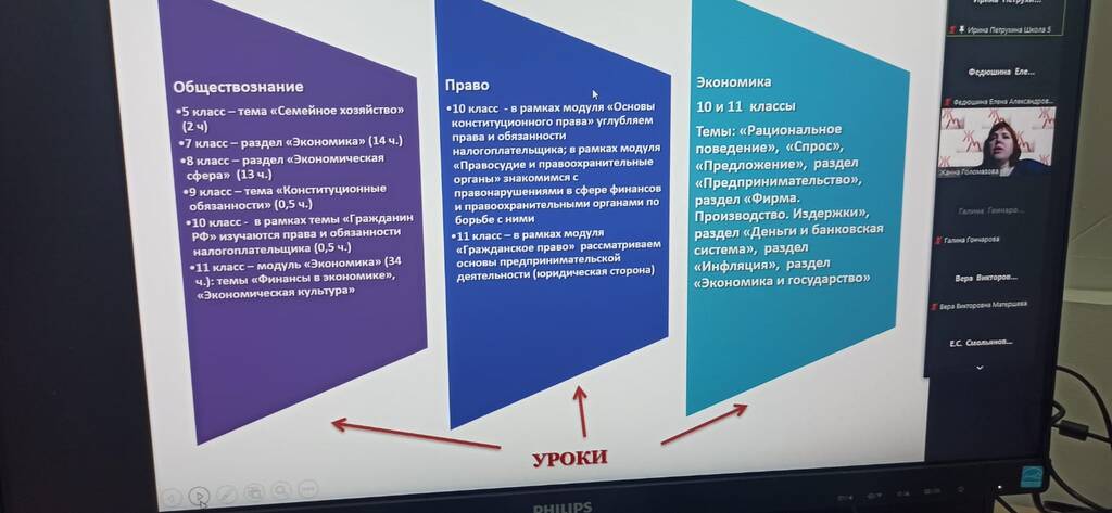 Вебинар, посвященный проблемам преемственности программ обучения финансовой грамотности