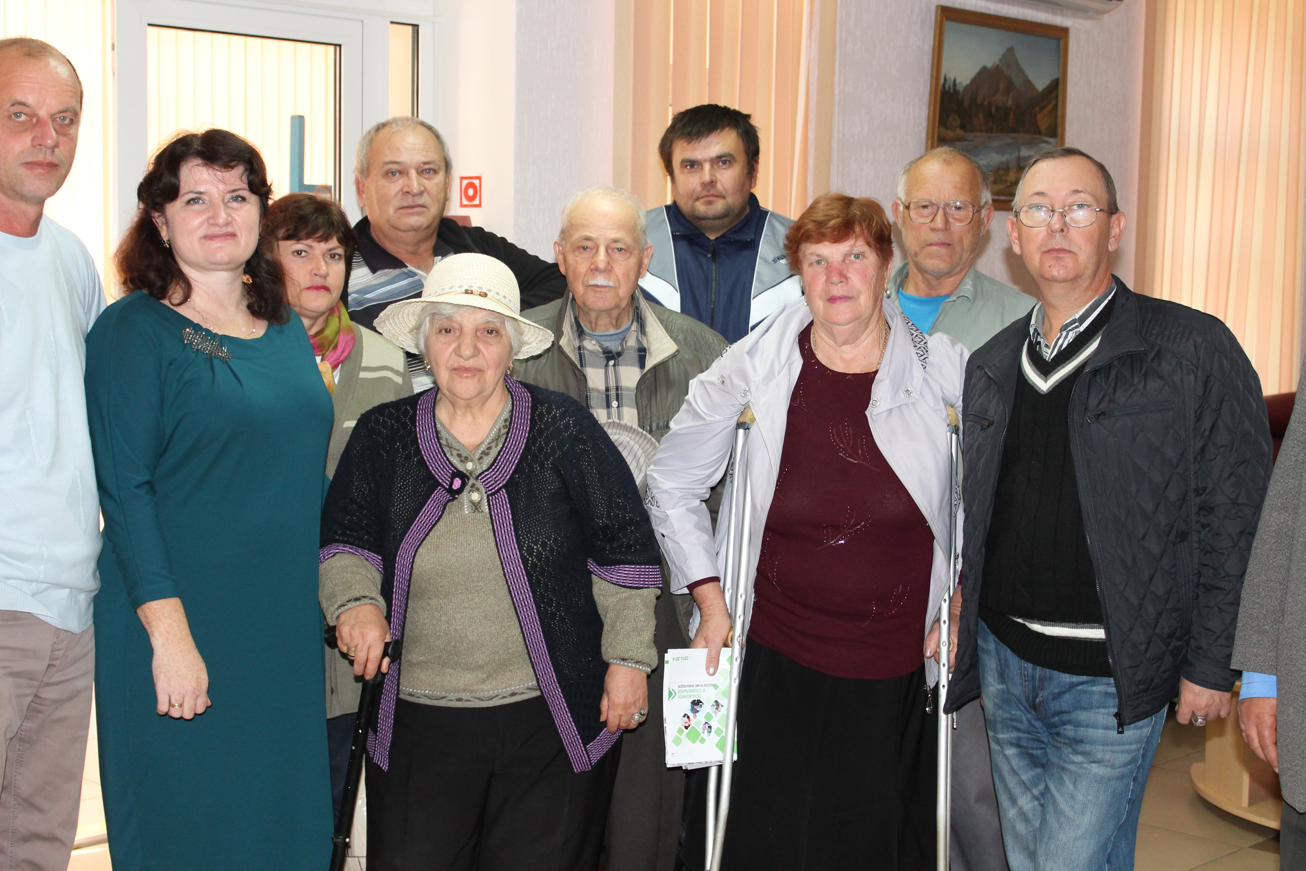 Встреча с пенсионерами Буденновского района